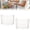 2 pack, variant on Crystal Clear Freezer Storage Bins, Stackable Fridge & Pantry Organizers with Built-in Handles, BPA-Free Containers for Produce & Meat
