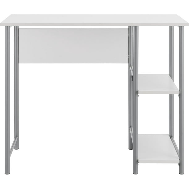 Mainstays Basic Student Desk White Walmart Com Walmart Com