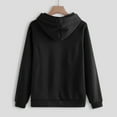thumbnail image 6 of WTXUE Lounge Set for Women Hoodie Sweatsuit Sets 2 Piece Outfits Soft Lightweight Oversized Long Sleeve Sweatshirt Wide Leg Sweatpants with Pockets Fall Fashion Casual Set Black 3Xl, 6 of 7