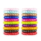 thumbnail image 1 of 79STYLE 50 lazos para el pelo en espiral para mujeres, soportes para cola de caballo, bobinas de pelo coloridas, coleteros de plástico, lazos para el pelo a granel, bandas para el pelo, pulseras para, 1 of 5