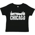 thumbnail image 3 of Inktastic Chicago Skyline Grunge Boys or Girls Toddler T-Shirt, 3 of 5
