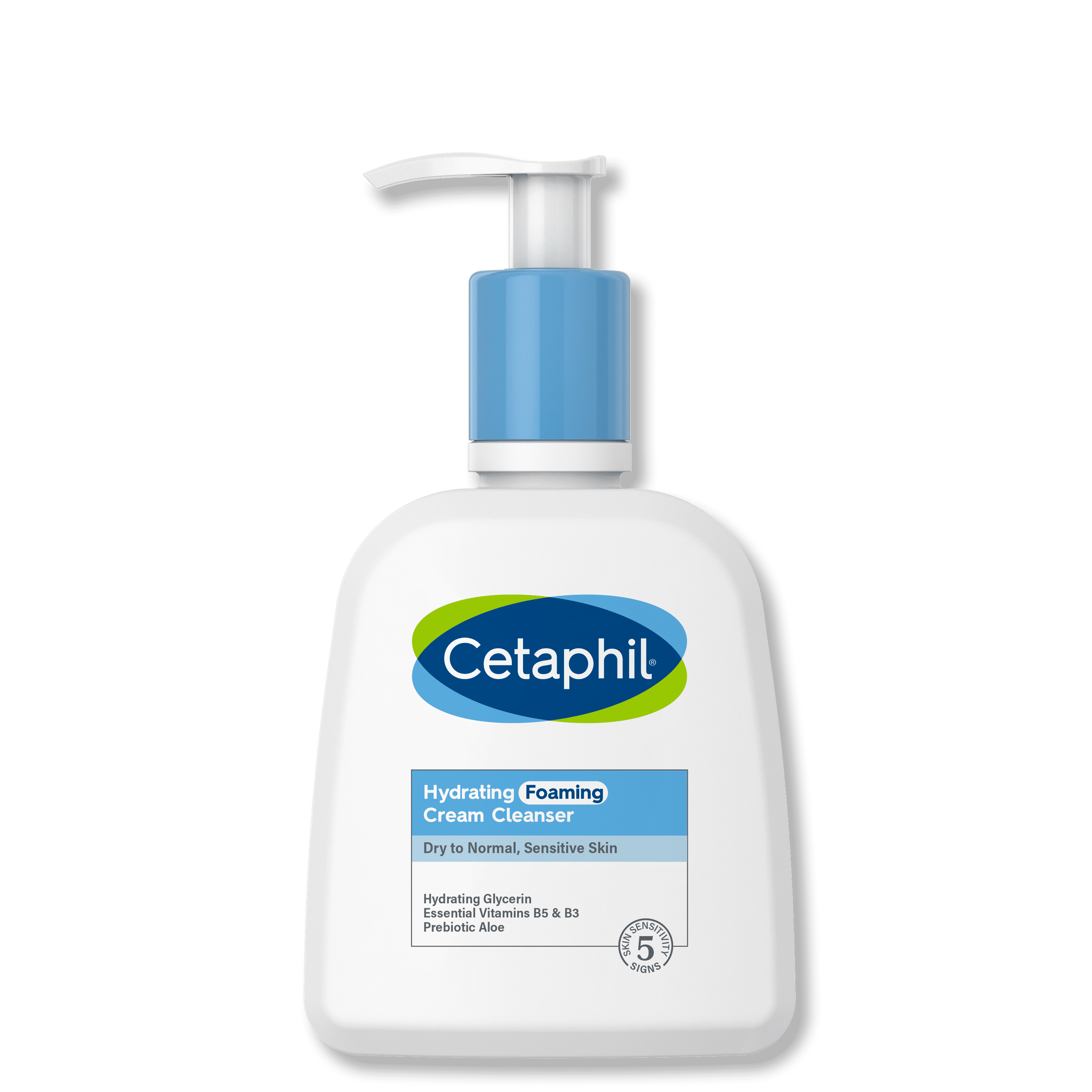 Cetaphil Hydrating Foaming Cream Cleanser, Transformative CreamtoFoam
