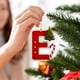 thumbnail image 5 of Colgante de Árbol de Navidad Acrílico 2D | Adorno con Iniciales de 26 Letras | Decoración Navideña de Doble Cara para Árbol de Navidad, Hogar, Mochila y Coche | Regalo Familiar para Fiestas de Navida, 5 of 6