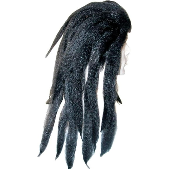My Costume Wigs Black Dreadlock Costume Wig – Jungle / Tarzan Style – Halloween Dress Up Party Accessory – One Size Fits Most
