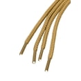 thumbnail image 3 of INSPIRE CHIC Unisex Thick Solid Color Round Shoelaces for Leather Boots Yellow 120 cm/47.2", 3 of 4