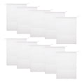 thumbnail image 1 of Miangastore Portable Shoe Bag Drawstring Bag White Color 10Pcs 14.2X10.6In, 1 of 8