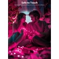 thumbnail image 2 of Cadena de luces Brightown de 12 m, 100 LED, color rosa, 8 modos, 120 V, 2 of 7