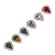 thumbnail image 1 of 30 piezas de diamantes de imitación para coser, 6 colores, manualidades DIY, diamantes de imitación de cristal con 4 agujeros para manualidades de ropa, 1 of 12