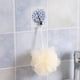 thumbnail image 5 of Toalla de baño para adultos, puede colgar, baño de frotamiento de flores de baño, bola de baño, esponja de frotamiento para adultos, bola de burbujas colgante, 5 of 9