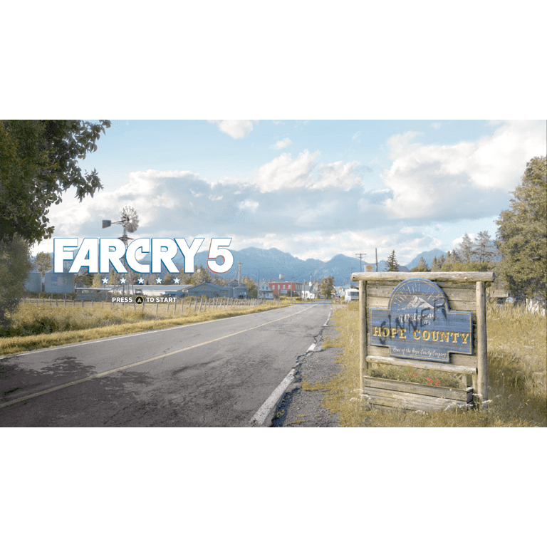 Far Cry 5 Playstation 4 PS4 PS5 Ubisoft Survival Hunting Fighting 