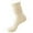 Beige, variant on Autumn Winter Thick Thread Thigh High Socks Versatile College Style Calf Knit Pilling Stockings, Beige
