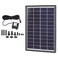 thumbnail image 2 of Solar Fountain Pump, Anti Clogging Filter 12V 6W Solar Water Pump  For Floating Decorations, 2 of 8