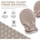 thumbnail image 4 of ZHAOCHENG Guante exfoliante corporal Exfoliante fuerte Elimina la suciedad Piel muerta Guantes exfoliantes de baño, 4 of 5