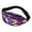 Purple, variant on Crossbody Fanny Pack for Women Men Trendy Casual Hands-Free Wallets Waist Pack Travel Phone Chest Bag