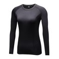 thumbnail image 1 of Bangus Women's Thermal Long Sleeve Quick Dry Shirts Compression Baselayer Tops, 1 of 5