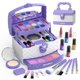 thumbnail image 1 of Kit de maquillaje PERRYHOME Kids para niñas, 35 unidades, cosmético lavable, 1 of 7