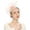 Beige, variant on Fgnfyis Headbands for Women Tea Party Fascinator Hat Pillbox Headband for Wedding Hair Accessories Purple One Size