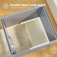 thumbnail image 3 of Pawzroad Large Cat Litter Box with Lid, Double-Layer Leak-Proof Litter Box with Cover, Enclosed & Odor Control, Gray, 3 of 12