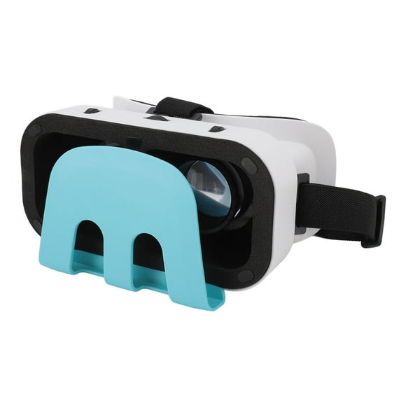 VR Headset, 3D VR Glasses Adjustable Size HD Lenses Wide Viewing Angle Heat Dissipation Design for Game Console