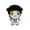 02-White, variant on Michael Plush Doll, Soft Stuffed Collectible Figure Plush, Unique Gift for Music Fans