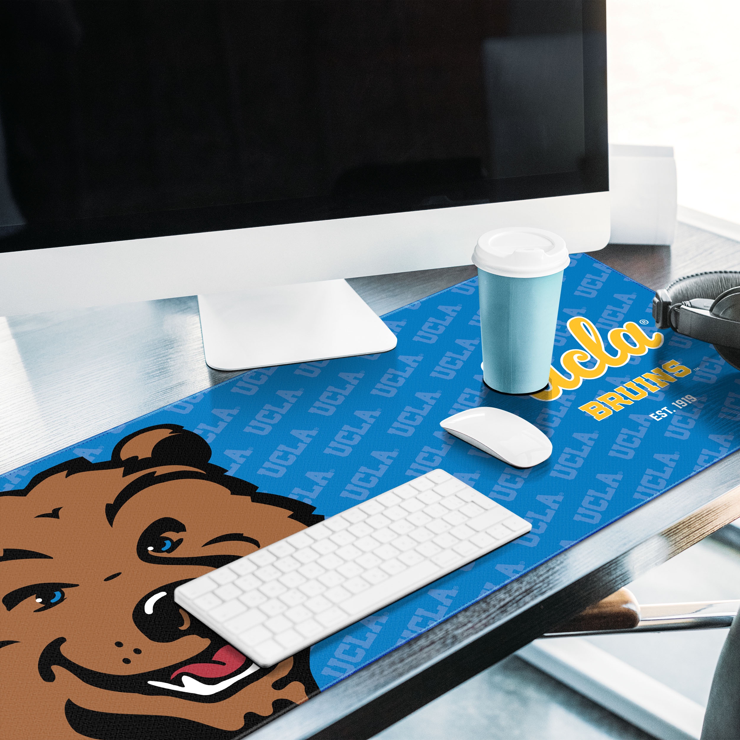 YouTheFan NCAA UCLA Bruins Logo Series Desk Pad