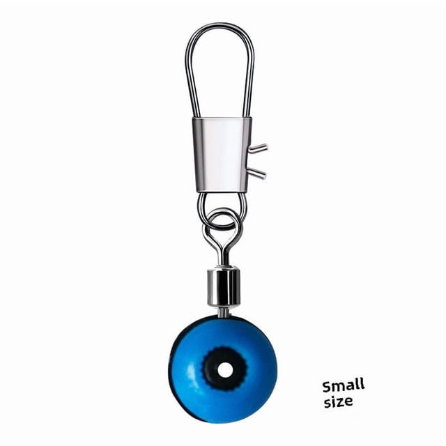 Small Size Space Dial Fishing Connectors, 1000 Pieces per Pack - B-Type Pin Design for Secure Line Attachment, Durable & Versatile for Saltwater/Freshwater Angling, Easy-to-Use Compact Fishing Tackle