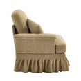 thumbnail image 3 of LiviNest Modular Sofa for Small Apartments: 2-Style 5-in-1 Space Solution - Detachable Ruffle Skirt & High-Density Foam - Compact Chenille Couch for Studio & Reading Nook, 3 of 6