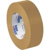 T94853006PK Brown 3 Inch x 60 yds. Kraft Paper Tape Logic #5300 Flatback Paper Tape CASE OF 6