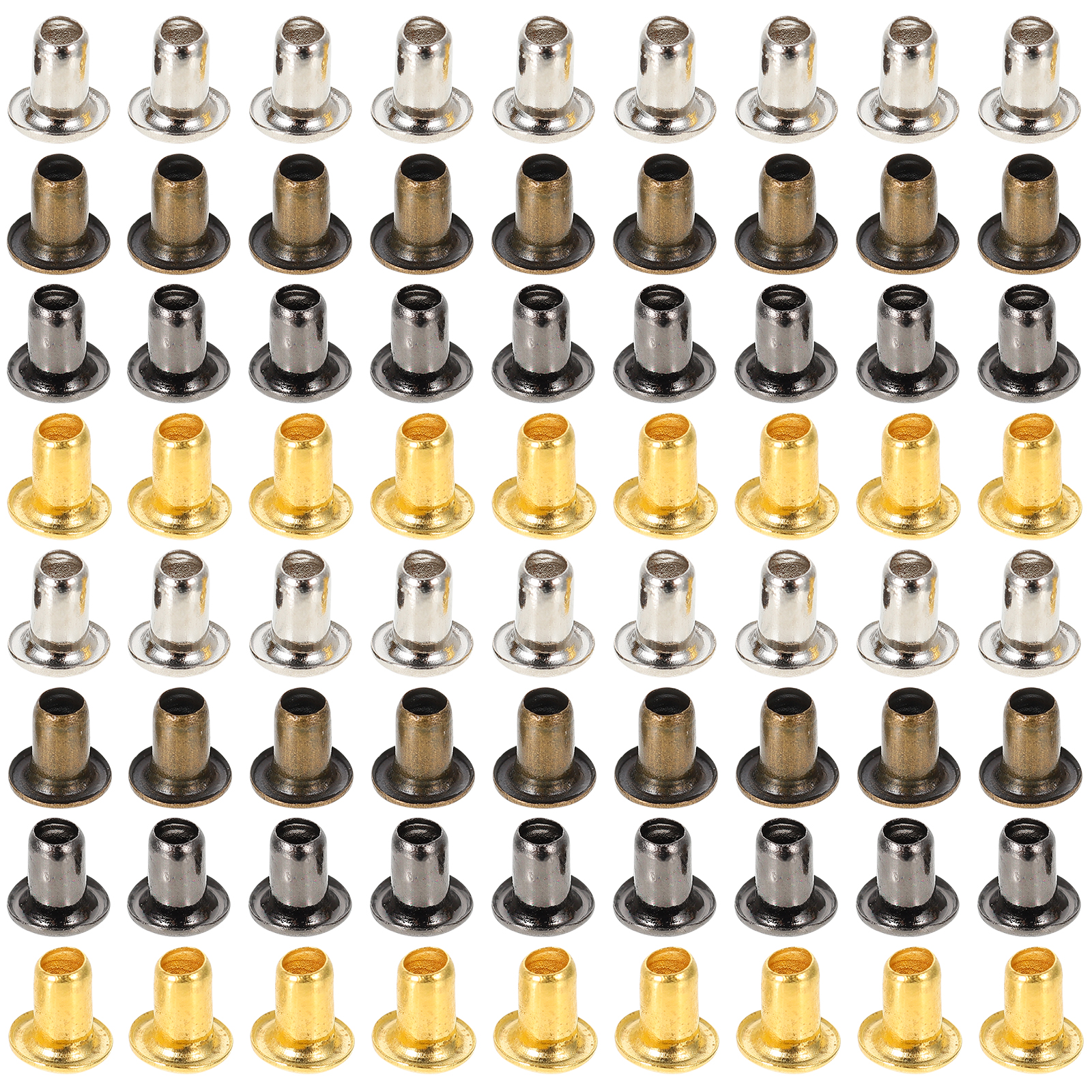 Rivets Diy Leather Shoe Buttons Copper Button Shoes Doll Useful Buckles