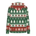 thumbnail image 6 of Zynoxe Women's Ugly Christmas Sweatshirt Drawstring Pullover Hoodies for Women Warm Fleece Long Sleeve Sweatshirt Fashionable Printed Sweatshirts with Kangaroo Pocket S, 6 of 6