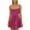 Rose Red, variant on Women Sparkle Sequin Mini Dress Spaghetti Strap Backless Glitter Dress Low Cut Slim Fit Bodycon Dress Disco Party Clubwear