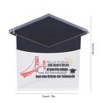 thumbnail image 2 of Adorno de mesa acrílico de temporada de graduación para novio hermano (Alemania), 2 of 9