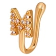 thumbnail image 1 of Fiudx Anillos para La Nariz, Elegantes Aros con Clip, Anillo Ajustable de Oro Rosa, Cómodo Diseño de Acero Inoxidable, Ideal para Regalo de Cumpleaños, Accesorio de Moda para Mujer, Incluye Bolsa de, 1 of 1