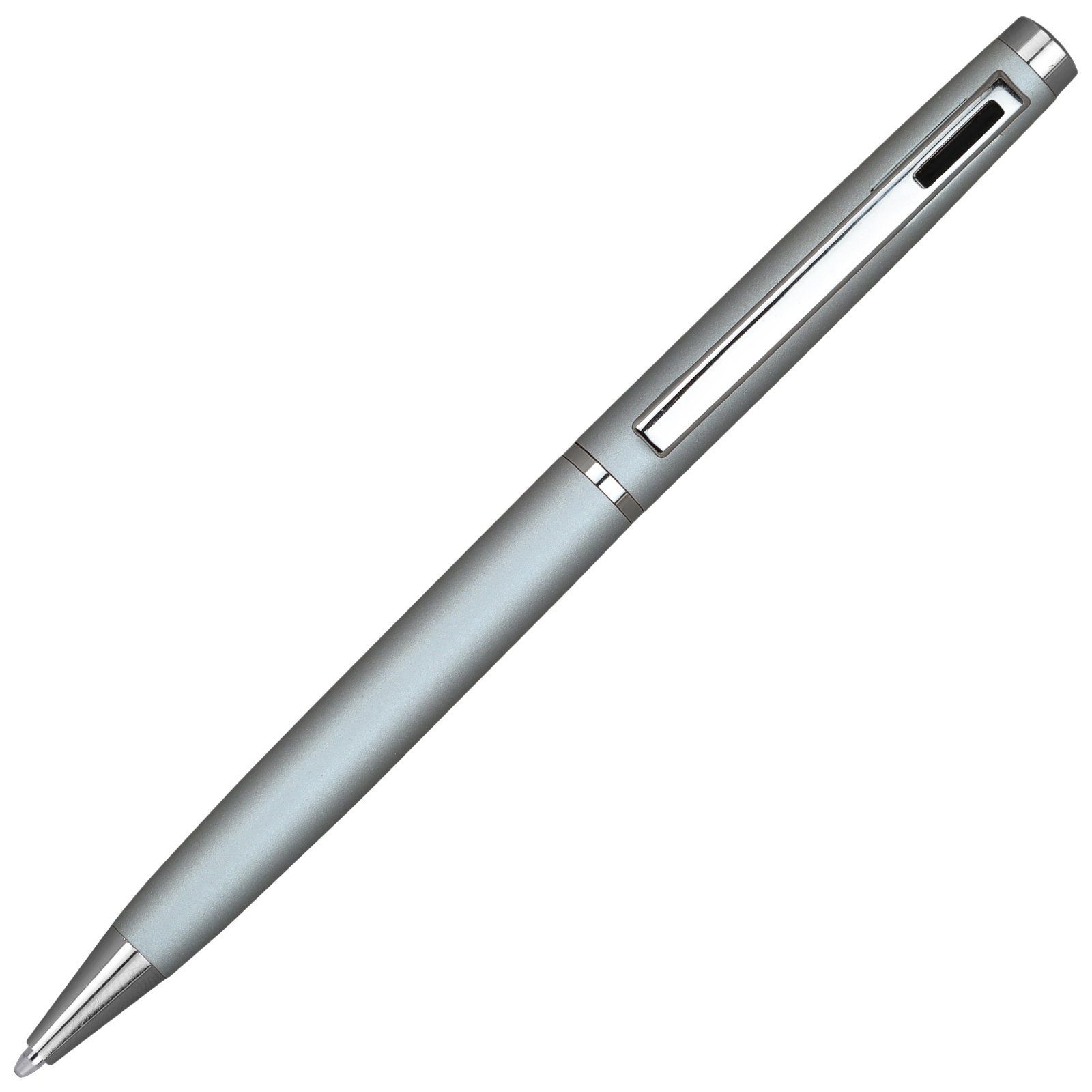 4G Ball Pen - Silver with Black Accents with Single Gift Box Maple