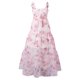 thumbnail image 3 of WILLBEST Vestidos para Mujer Vestido Informal de Verano para Mujer con Dobladillo En Capas de Gasa, Vestido Largo Bohemio para Fiestas y Vacaciones de Verano Grande​​, 3 of 3