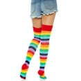 thumbnail image 4 of Rainbow Thigh High Adult Halloween Accessory, One Size, (4-14), 4 of 5