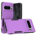 thumbnail image 1 of [PST] Google Pixel 8 Pro Hard Case, Dual Layers Heavy Duty Rubber Armor Bumper Hard Case Cover, 1 of 5