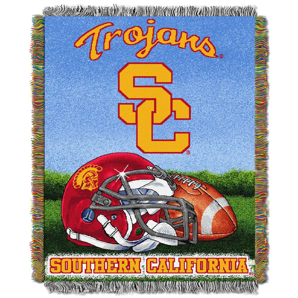 USC Woven Tapestry Blanket