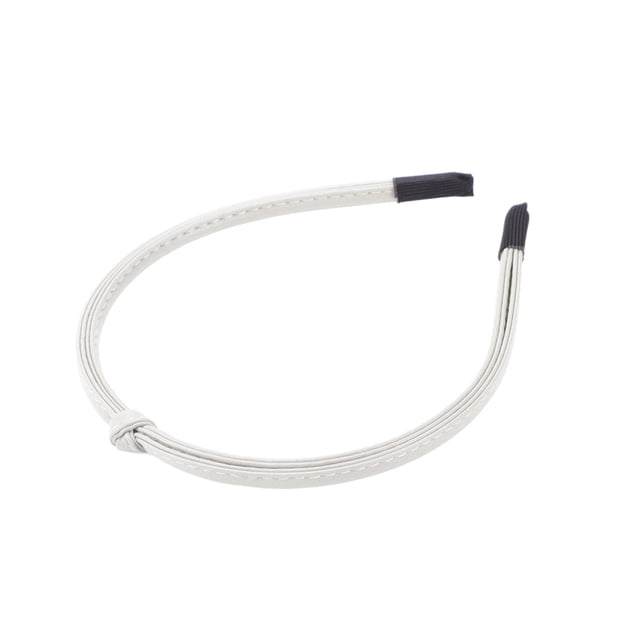 Bargains Únicos Diademas Delgadas para Mujeres Bandas de Cuero para el Cabello de Mujeres Accesorios de Moda para el Cabello de Mujeres Blancas
