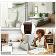thumbnail image 6 of 10L Gallon Trash Can Plastic Step On Kitchen Trash Can Brown, 6 of 6