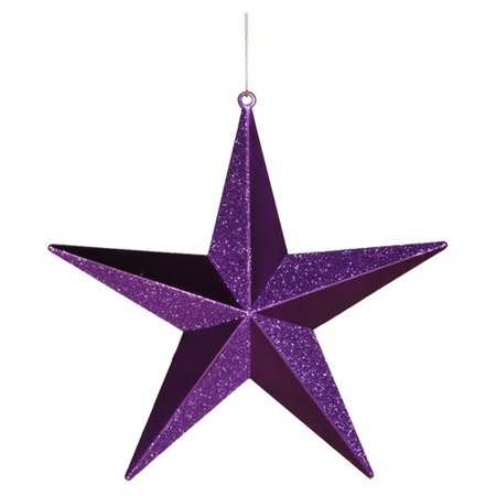 Vickerman Star Glitter Ornament