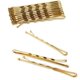 thumbnail image 1 of Pinzas para el cabello rubio para maquillaje, peinado, horquillas de 5 cm de largo para mujeres, ideales para todo tipo de cabello (100 piezas, doradas), 1 of 6