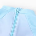 thumbnail image 5 of Peppa Pig Girls Swimsuits Sets Mermaid Scales Long Sleeve Rash Guards and Bikini Bottom Set Size 2-6, 5 of 8