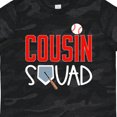 thumbnail image 3 of Inktastic Cousin Squad Baseball and Bat Boys or Girls Toddler T-Shirt, 3 of 4
