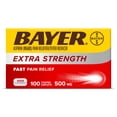 thumbnail image 4 of Bayer Aspirin Extra Strength, Pain Relief Pills, Fever Reducer and Headache Relief, 100 Count, 4 of 11