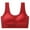 Red-Bras for Women, variant on FNFYFH Womens Wireless Push Up Bras Full Support Lift Bralette Soft Workout Tank Bra Breathable Stay-in-Place Straps Tshirt Braletted