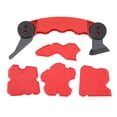 thumbnail image 2 of 5Pcs Glue Scraper Remover Tool Glass Door Window Board Spatula Painting Construction Tools, 2 of 5