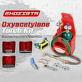 thumbnail image 3 of Cixusio Oxy Acetylene Torch Kit,Cutting Torch Kit with Brass Torch,Poly Carrier,4L Oxygen & 2L Acetylene Cylinders,Regulators,Cutting & Welding Nozzles,12' 6" Hose,Ideal for Welding and Cutting, 3 of 19
