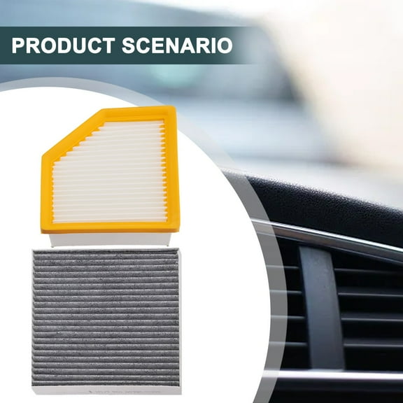 Tekuisi Car Air Filter Air Conditioner Cabin Filter with Activated Carbon Replacement for Nissan for Rogue 2021 2022 2023