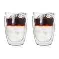 thumbnail image 4 of Tasse en Verre à Double Paroi 350ML Transparente Faite à la Main Résistante à la Chaleur Tasse à Thé MINI Tasse à Whisky Tasse à Café, 4 of 5